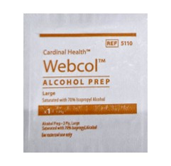 Cardinal Health Webcol Alcohol Prep, Large