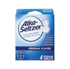 Alka-Seltzer, 4 tablets, box