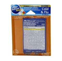 Alka-Seltzer Plus Severe Cold & Flu, 2 tablets