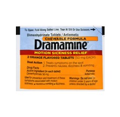 Dramamine, 2 tablets