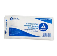 Gauze Bandage Roll, 3" x 4.1 yds.