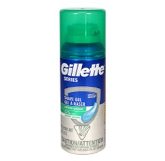 Gillette Sensitive Shave Gel, 2.5 oz.