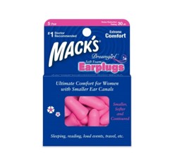 Mack's Dreamgirl Earplugs, 5 pair