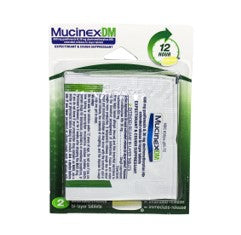 Mucinex DM Expectorant Cough Suppressant, 2 tablets