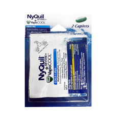 NyQuil, card of 2 caplets