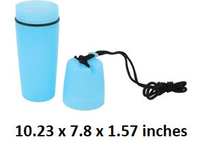 Waterproof Storage Bottle Container with Lanyard