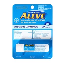 Aleve Pocket Pack | Shop Travel Size Toiletries and Kits at Travel Stuff 4U