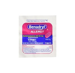 Benadryl, 2 tablets
