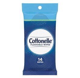 Cottonelle Flushable Wipes, 14 ct.