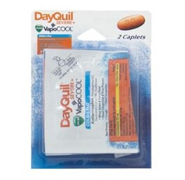DayQuil Severe Cold and Flu + VapoCool, 2 caplets