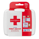 Johnson & Johnson First Aid Kit To Go