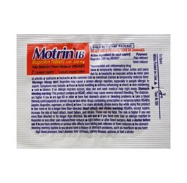 Motrin Packelt Label Motrin IB, packet of 2 caplets | Shop Travel Size Toiletries and Kits ...