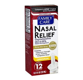 Family Care Nasal Relief, 0.5 fl. oz.
