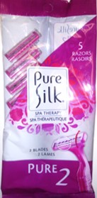 Pure Silk Disposable Razors