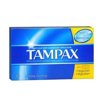 Tampax Tampons, Regular, 10 ct.
