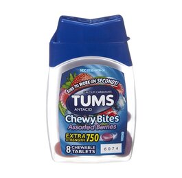 Tums Chewy Bites, 8 tablets